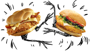 Fried Chicken Sandwich Smackdown: Wendy's Vs. KFC